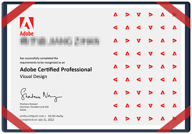 《视觉设计认证专家》