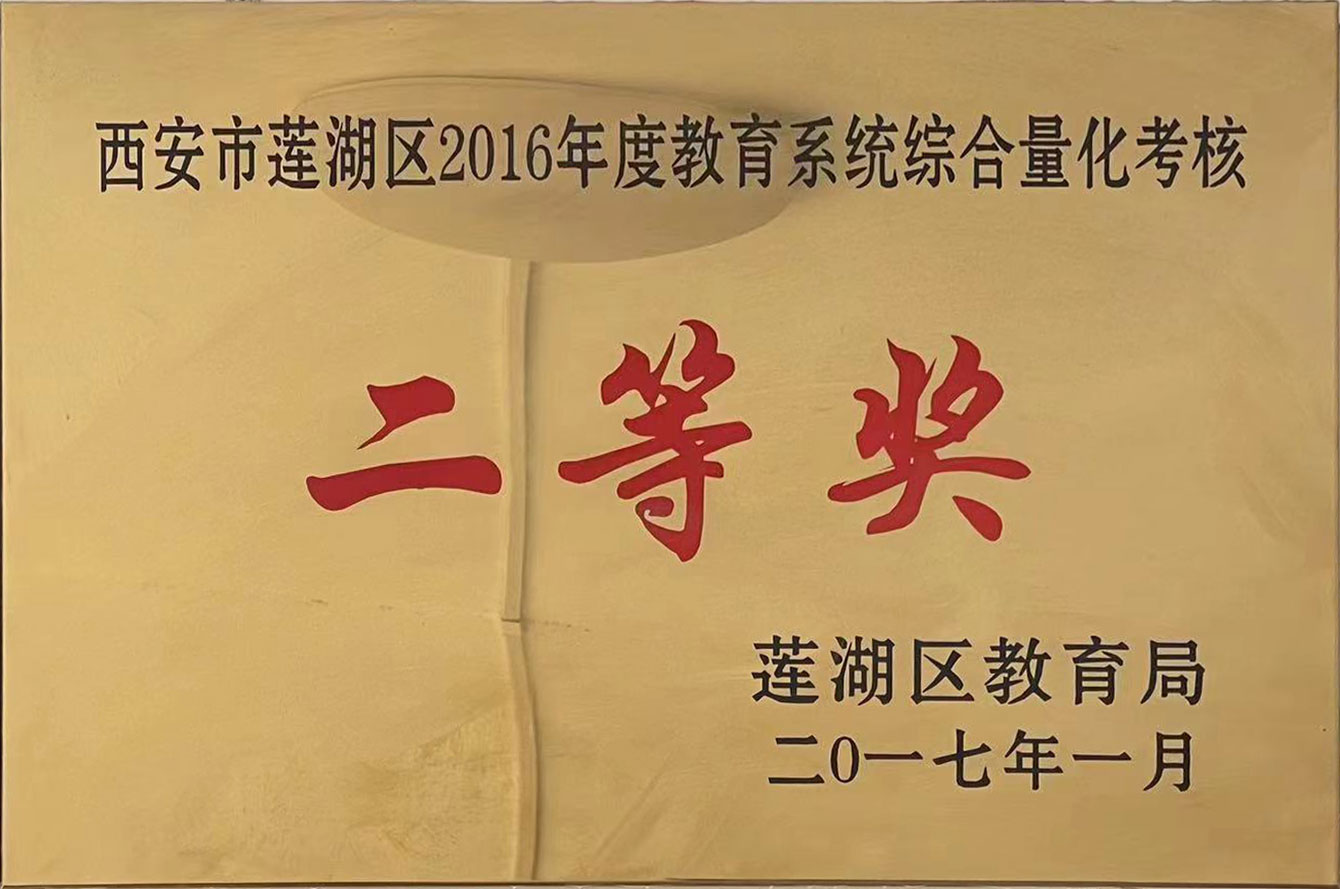 2016年度教育系统综合量化考核