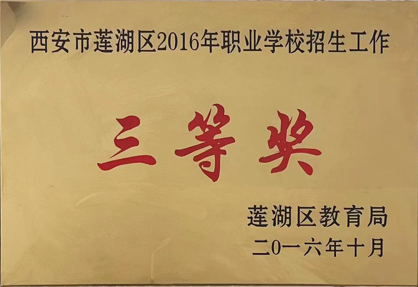 2016年职业学校招生工作